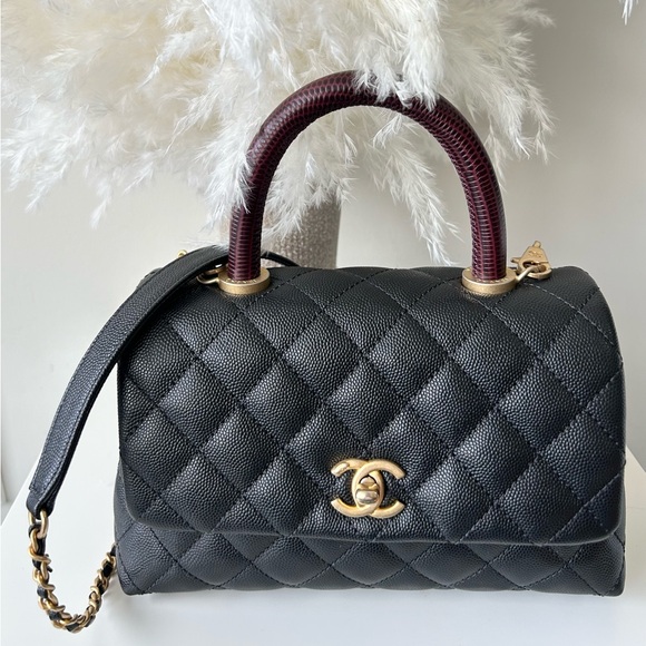CHANEL Handbags - ❌SOLD ON IG: Chanel Mini Coco Handle